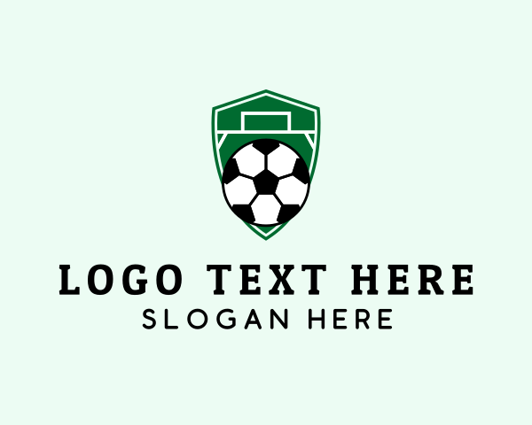 Soccer Championship logo example 2