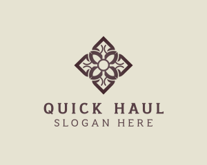 Floral Wedding Event Logo