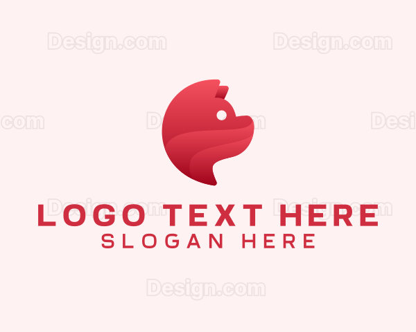 Pet Dog Animal Logo