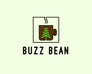 Organic Coffee Mug logo design