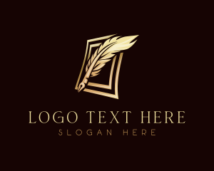 Copywriting - Legal Document Signing logo design