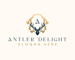 Elegant Deer Antler  logo