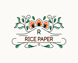 Sushi Restaurant logo design