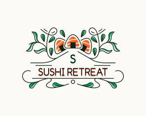 Sushi Restaurant logo design