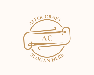 Needle Craft Alteration logo design