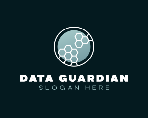 Modern Digital Data logo design