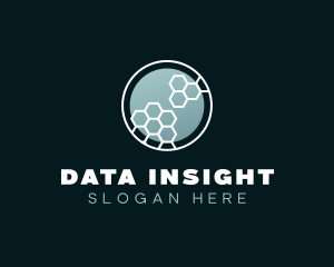 Modern Digital Data logo design