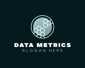 Modern Digital Data logo design