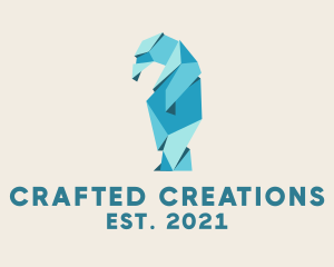 Wild Bear Origami  logo design