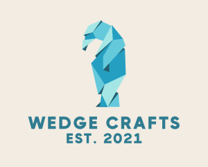 Wild Bear Origami  logo design