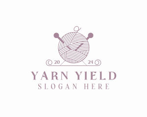 Handcrafted Crochet Yarn logo design