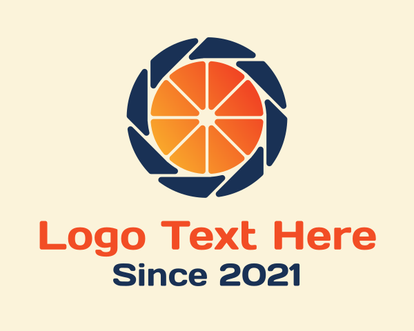 Orange logo example 3
