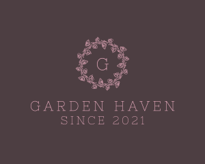 Rose Garden Decoration logo design