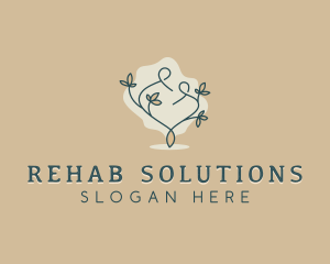 Mental Healing Rehabilitation logo design