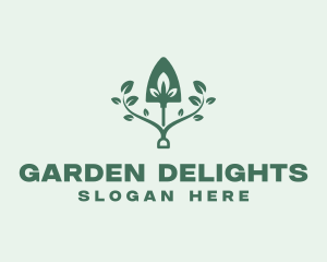 Plant Shovel Landscaping logo design