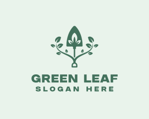 Plant Shovel Landscaping logo design