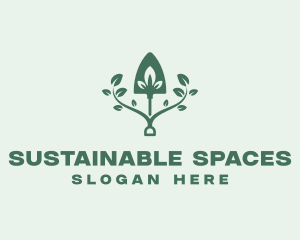 Plant Shovel Landscaping logo design