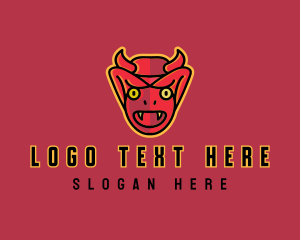 Scary Devil Mask logo