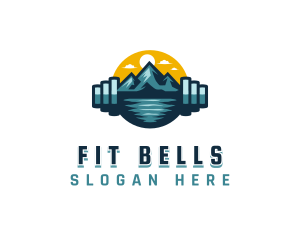 Mountain Gym Fitness logo design