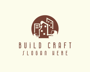 Building Construction Equipment  logo design