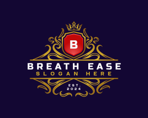 Regal Elegant Crest logo design