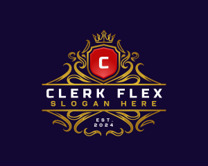 Regal Elegant Crest logo design