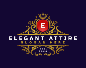 Regal Elegant Crest logo design