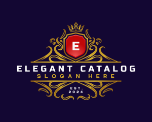 Regal Elegant Crest logo design