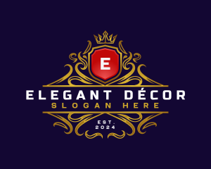 Regal Elegant Crest logo design