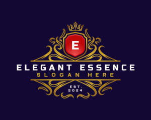 Regal Elegant Crest logo design