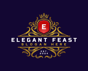 Regal Elegant Crest logo design