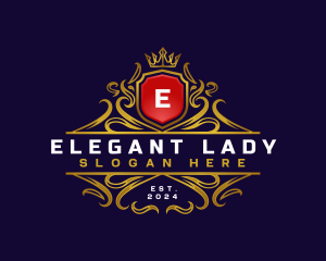 Regal Elegant Crest logo design