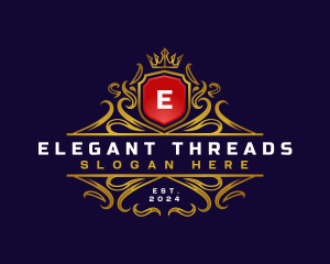 Regal Elegant Crest logo design