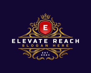 Regal Elegant Crest logo design