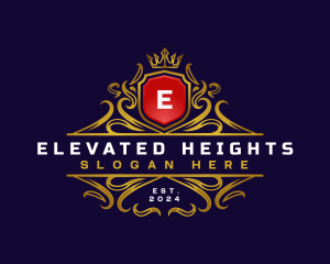 Regal Elegant Crest logo design