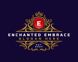 Regal Elegant Crest logo design