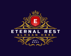 Regal Elegant Crest logo design