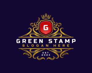 Regal Elegant Crest logo design