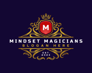 Regal Elegant Crest logo design