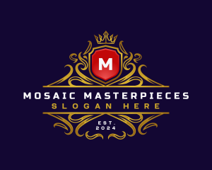 Regal Elegant Crest logo design