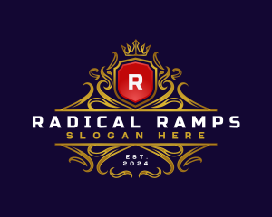 Regal Elegant Crest logo design