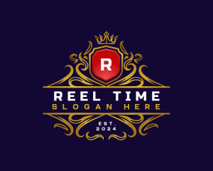 Regal Elegant Crest logo design