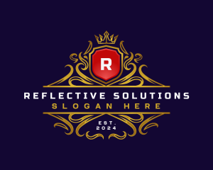 Regal Elegant Crest logo design