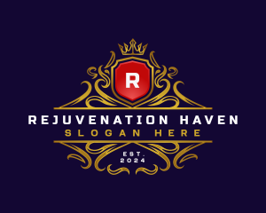 Regal Elegant Crest logo design