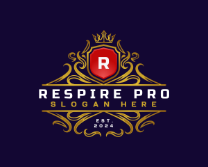 Regal Elegant Crest logo design