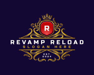 Regal Elegant Crest logo design