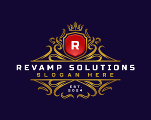 Regal Elegant Crest logo design