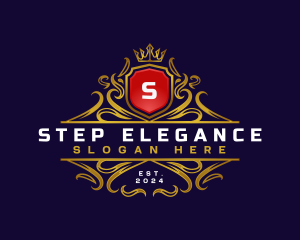 Regal Elegant Crest logo design