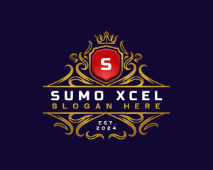 Regal Elegant Crest logo design