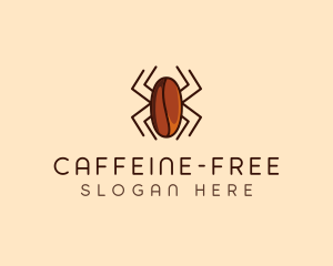 Coffee Bean Spider  logo design